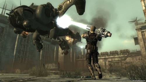Fallout 3 Broken Steel Пушка Тесла